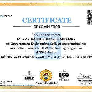 RAHUL KUMAR CHAUDHARY