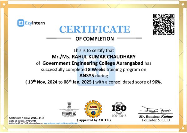 RAHUL KUMAR CHAUDHARY