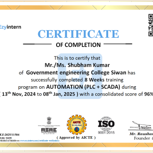 SHUBHAM KUMAR